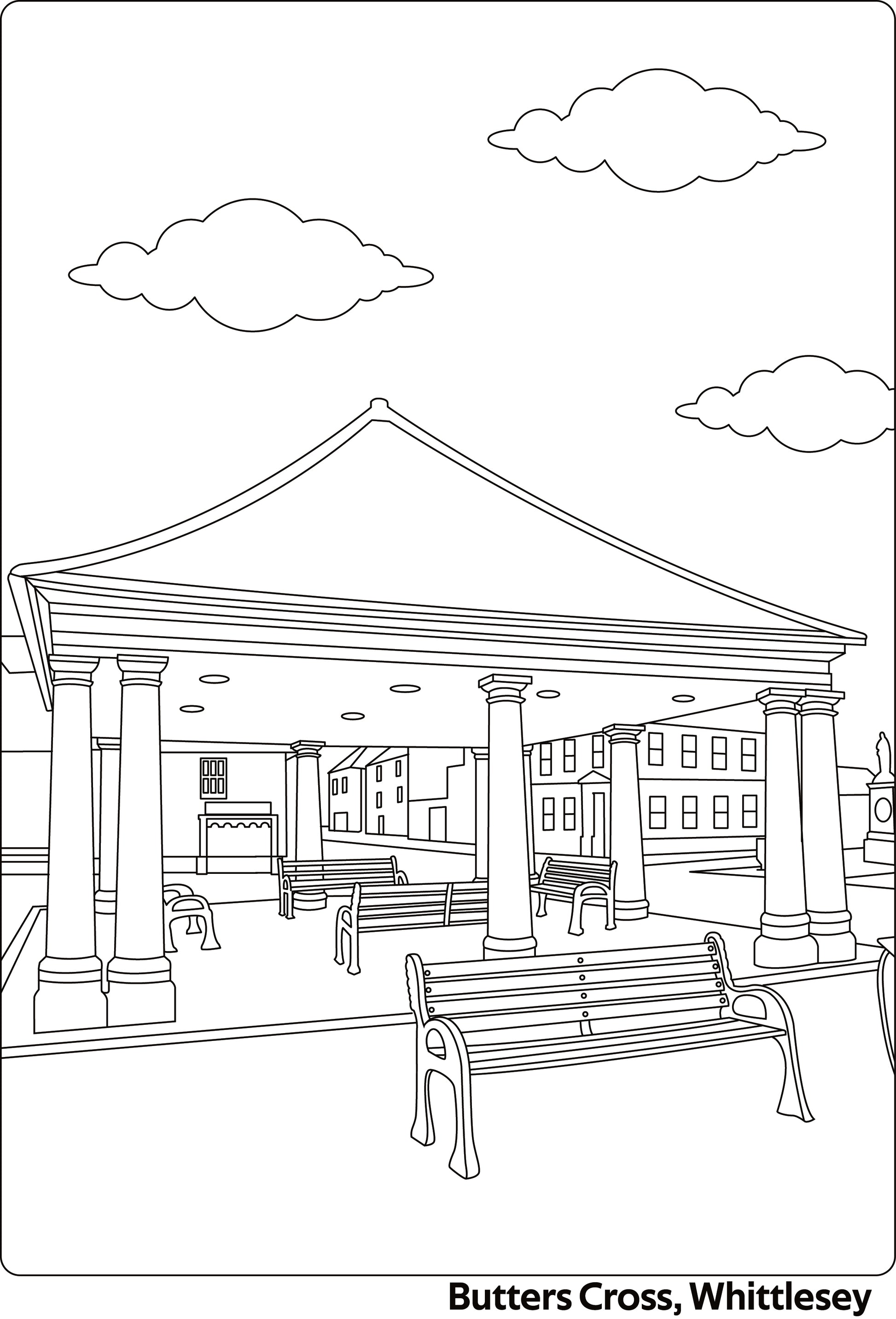 Fenland Colouring Book