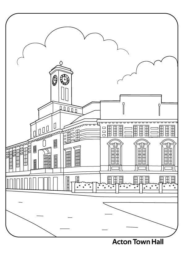 Sudbury Colouring Book