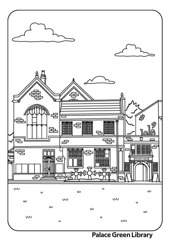 Durham Colouring Book