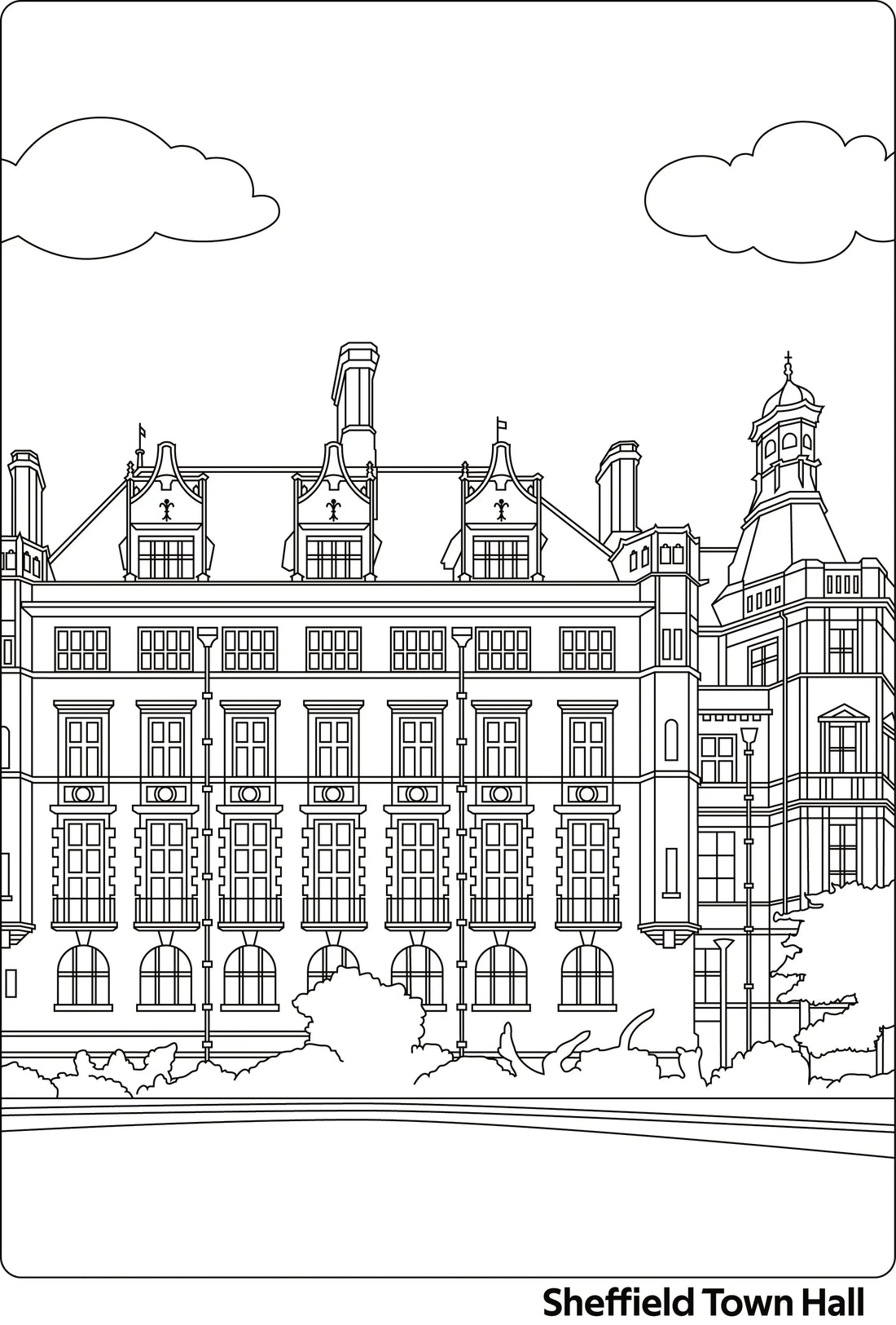 Sheffield Colouring Book