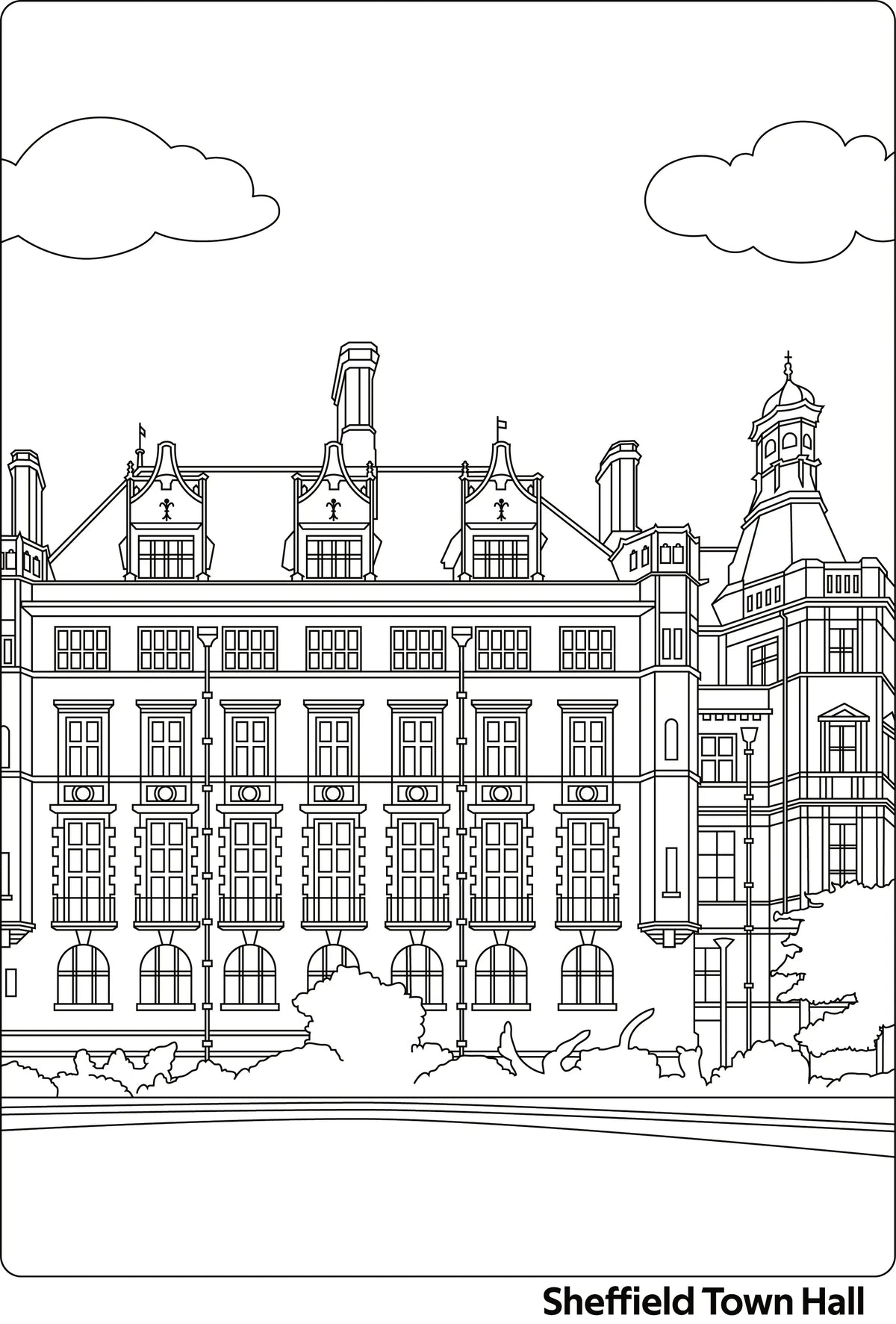 Sheffield Colouring Book