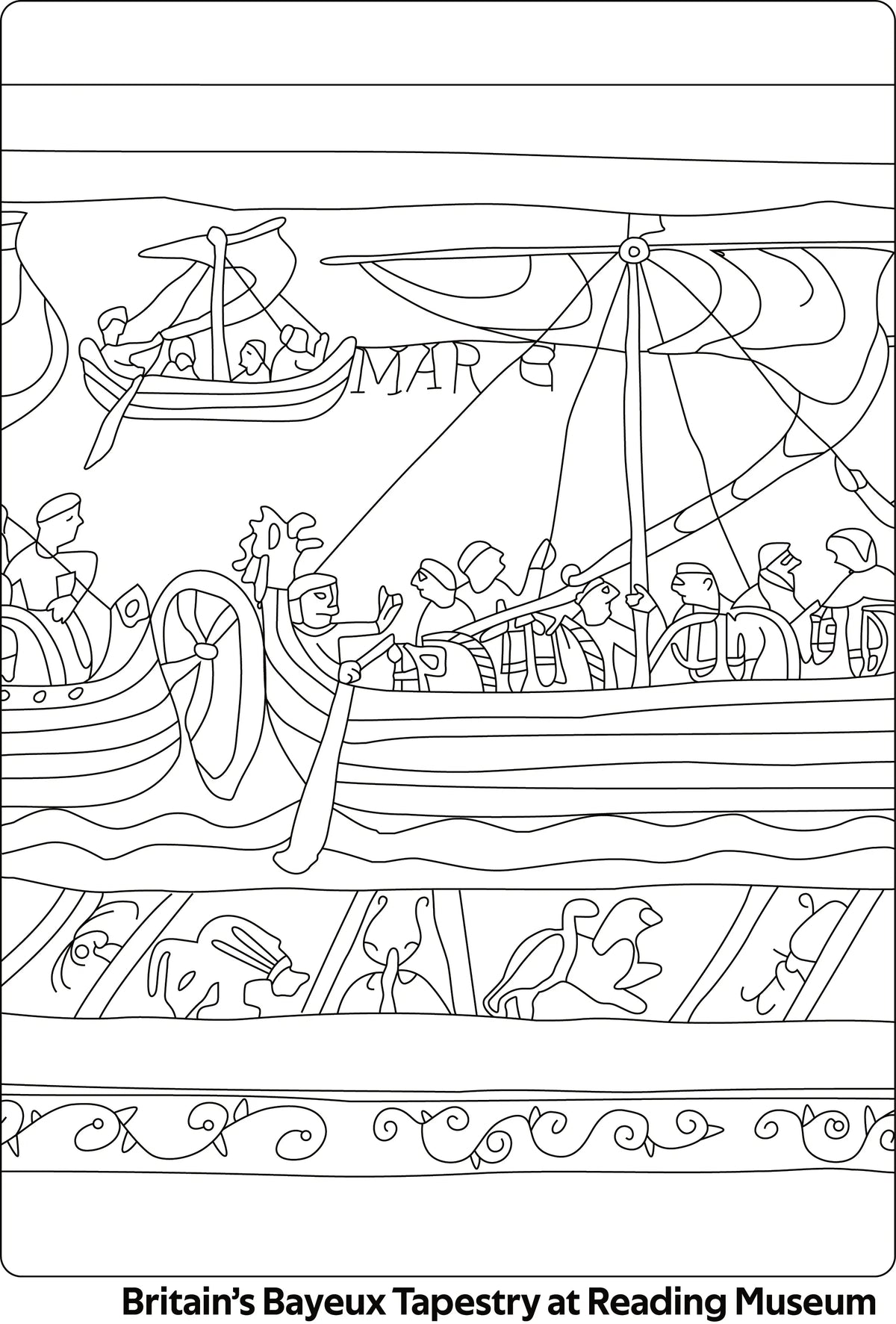 Reading Colouring Book