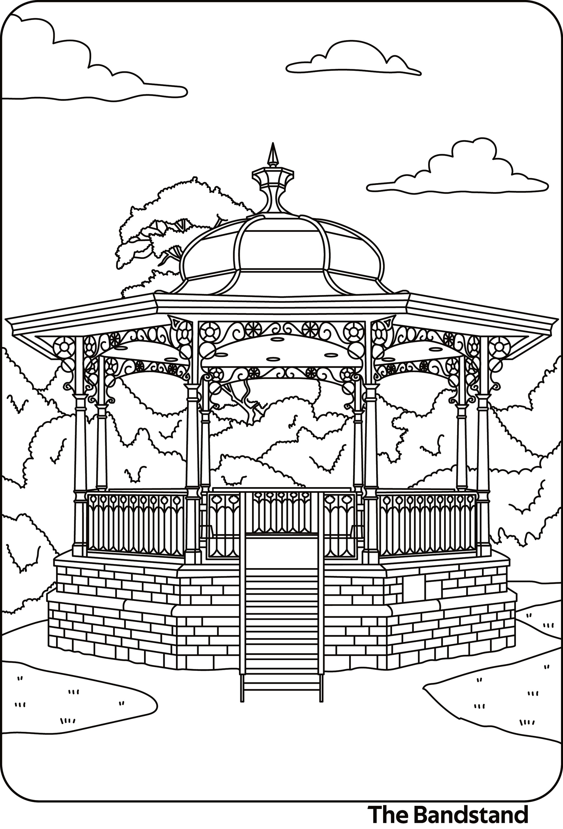 Buxton Colouring Book