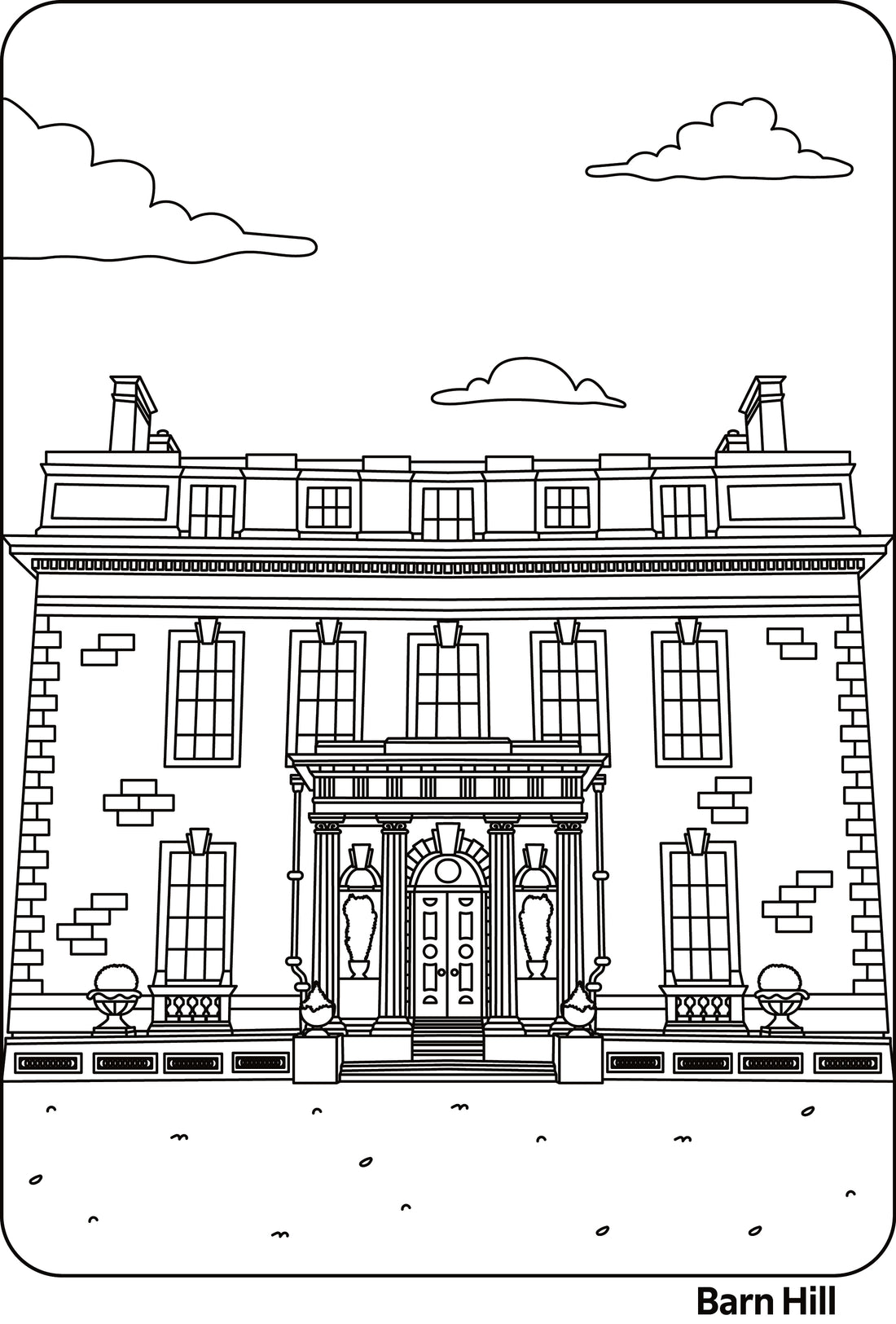 Stamford Colouring Book