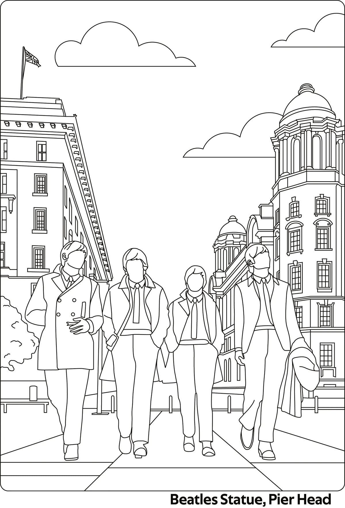 Liverpool Colouring Book