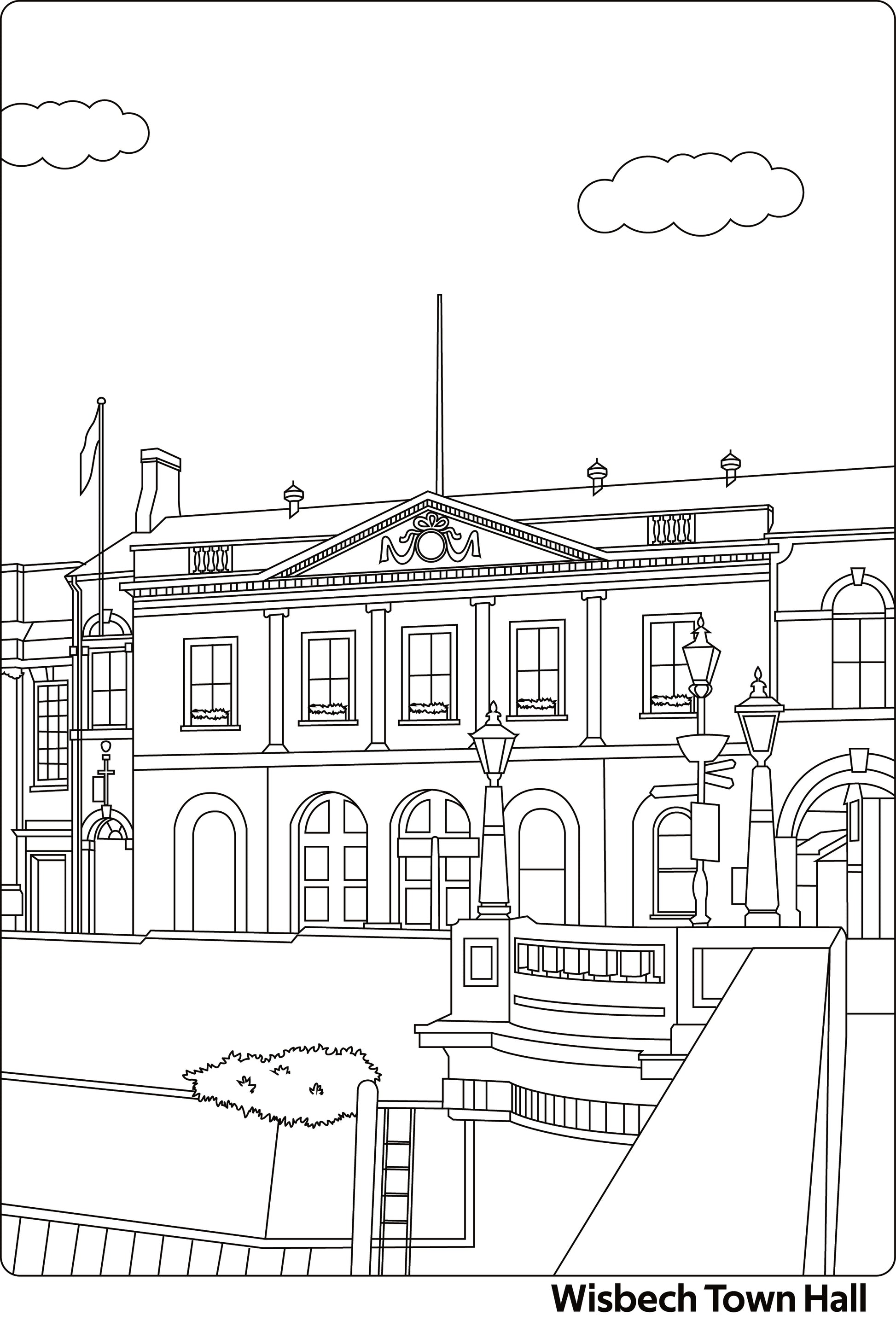 Fenland Colouring Book