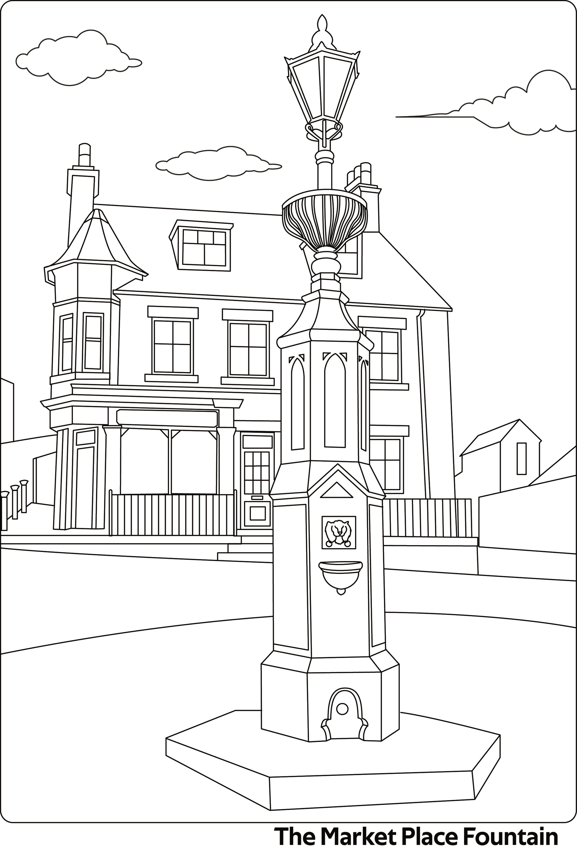Belper Colouring Book
