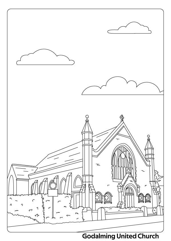 Godalming & Farncombe Colouring Book