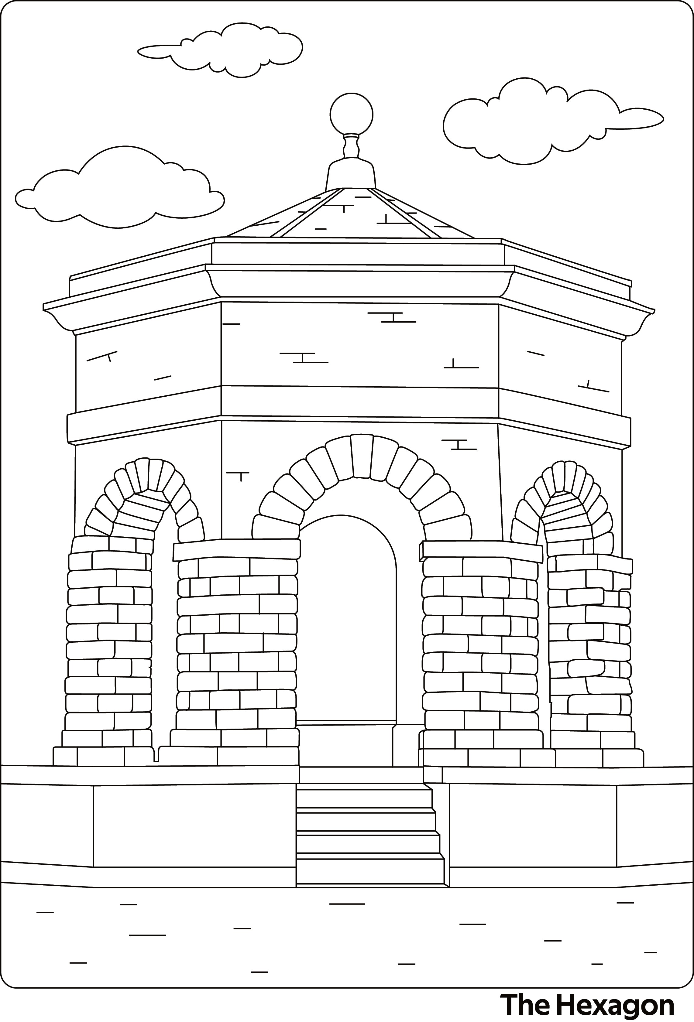 Cirencester Colouring Book