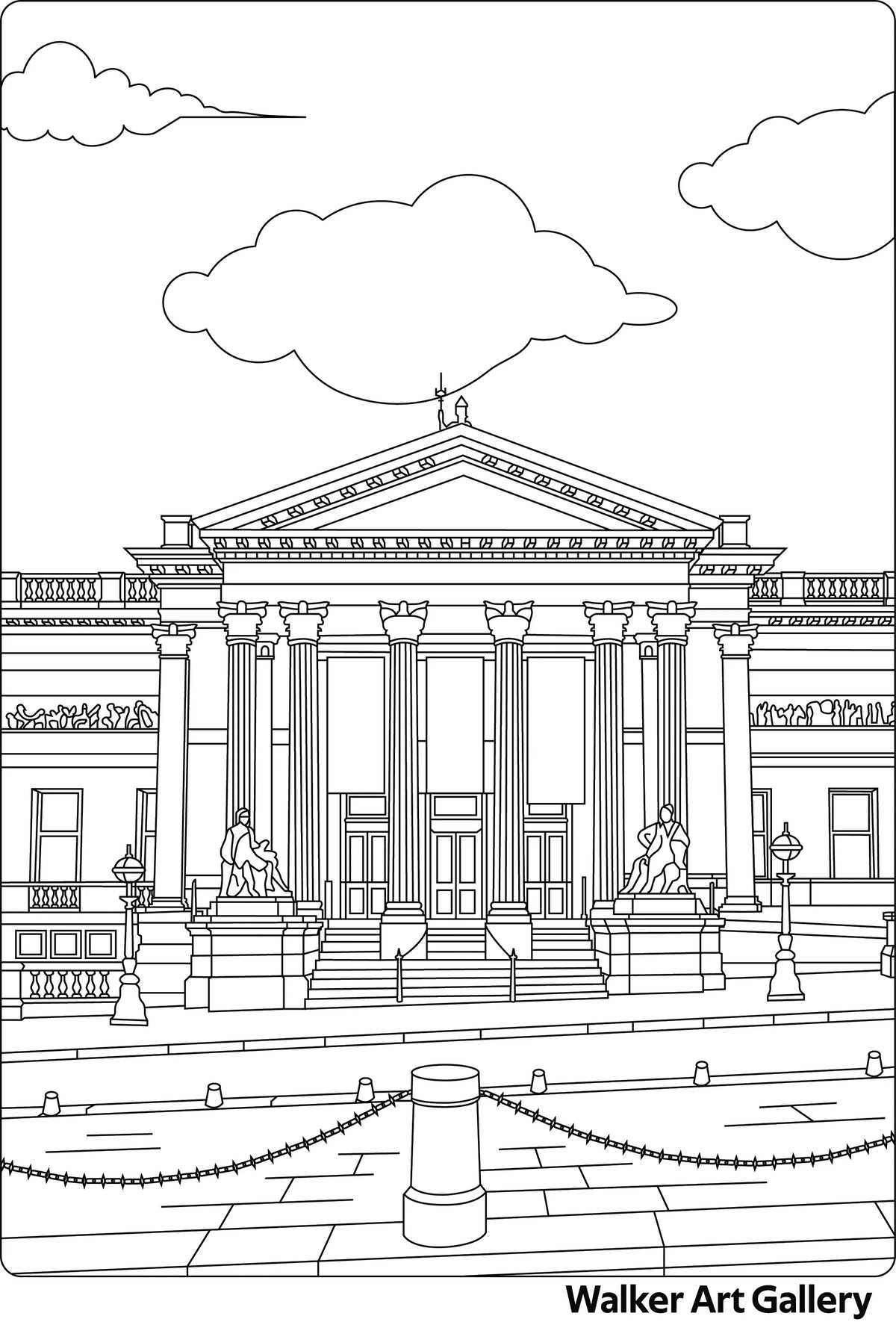 Liverpool Colouring Book