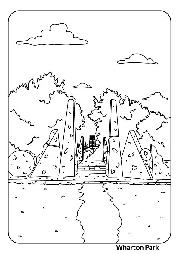 Durham Colouring Book