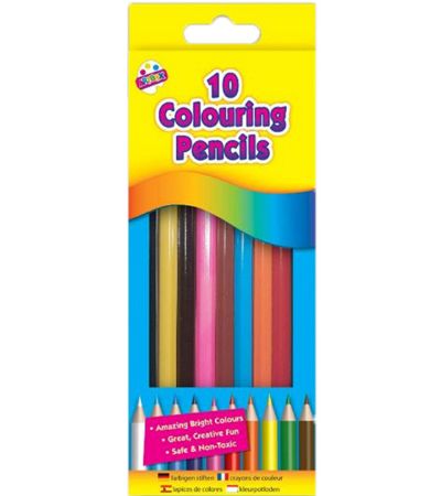Colouring Pencil Set (10 Pack)