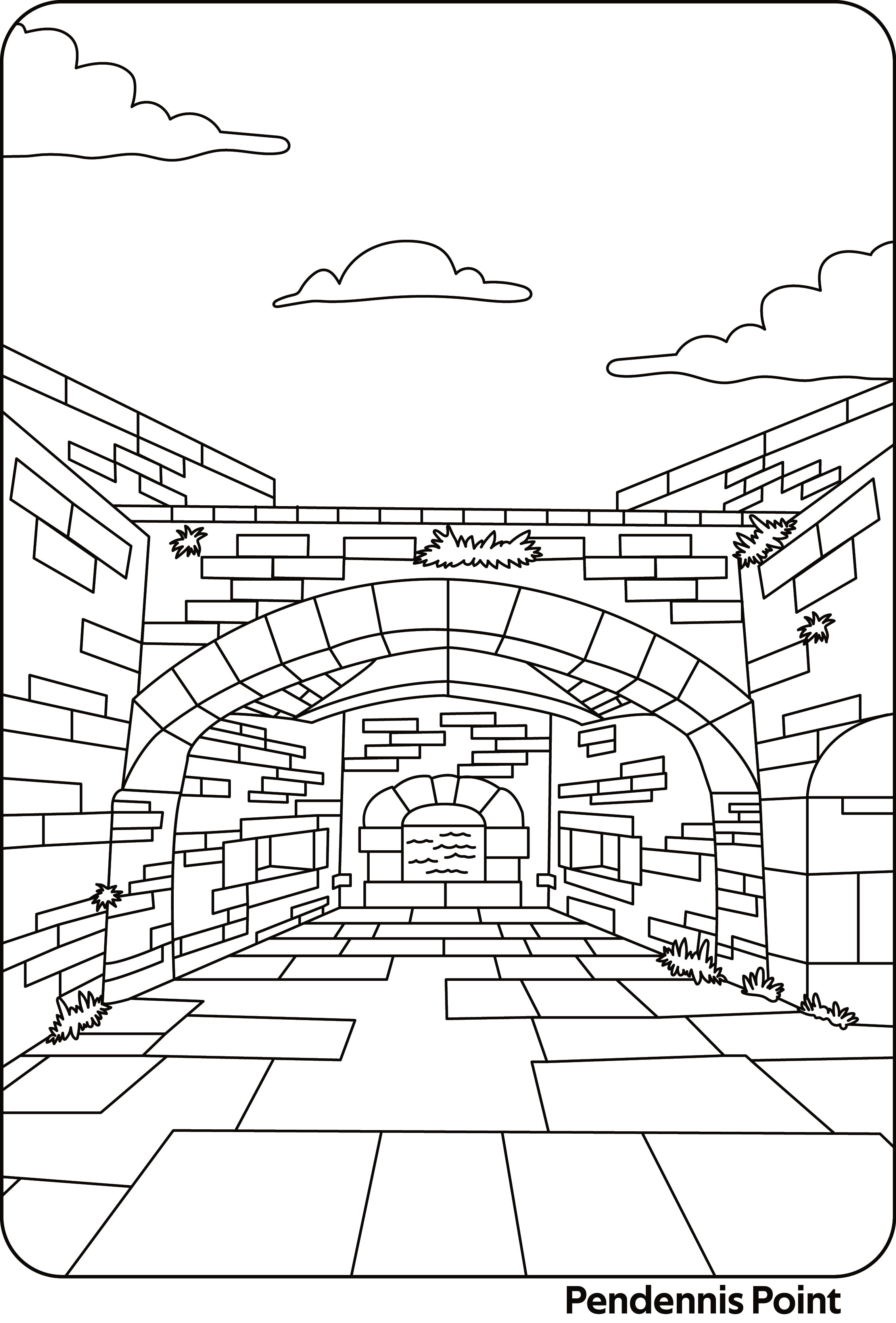 Falmouth Colouring Book