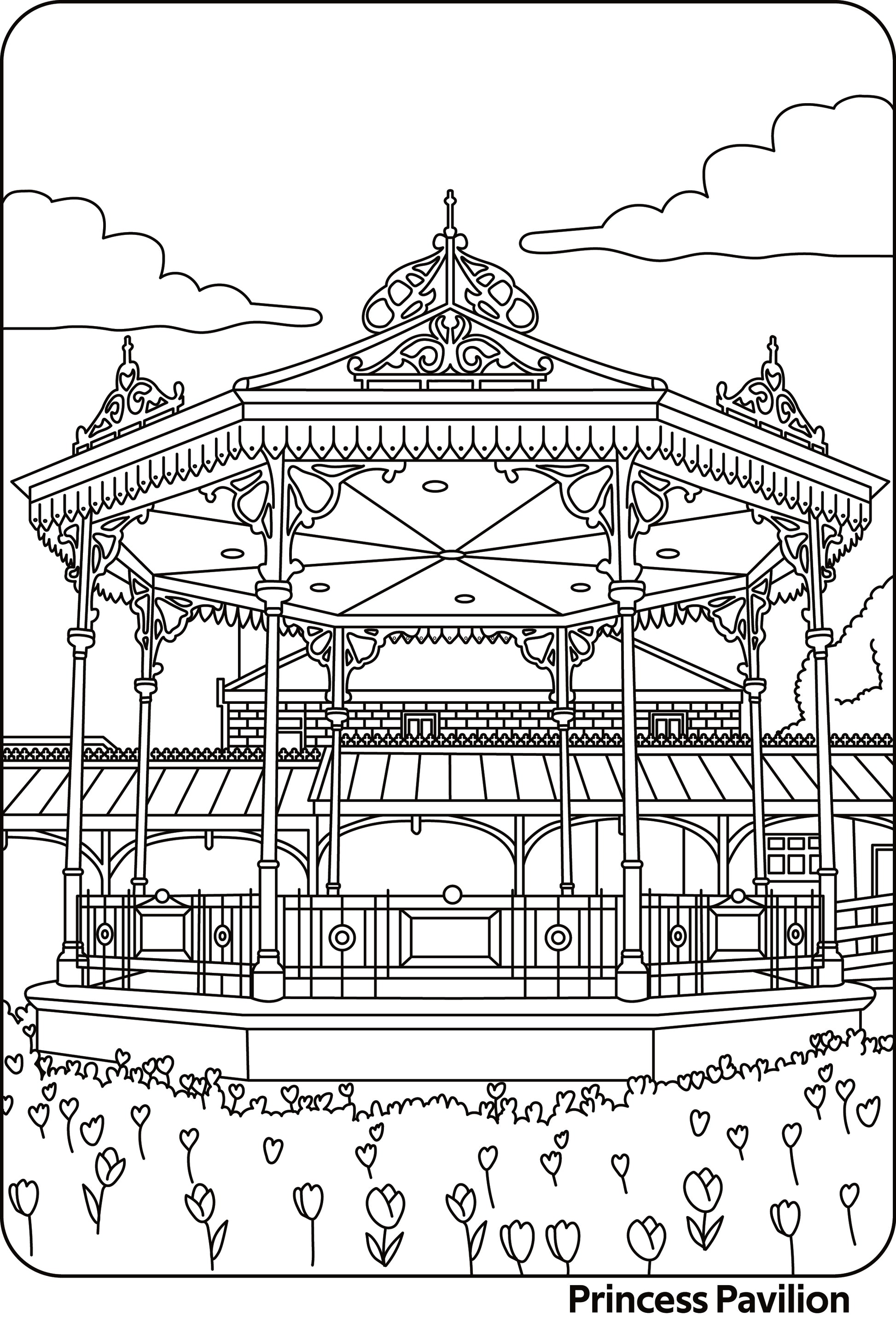 Falmouth Colouring Book