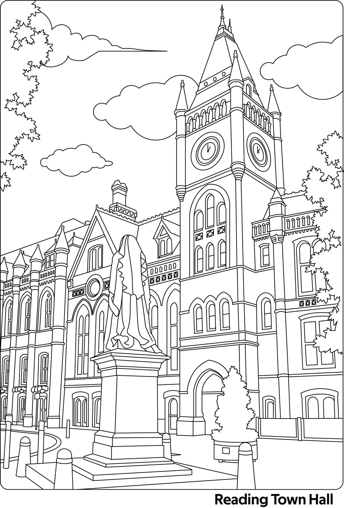 Reading Colouring Book